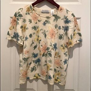 Floral Top Alfred Dunner